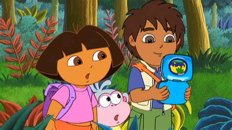 dora the explorer and diego|dora the explorer cousin diego.